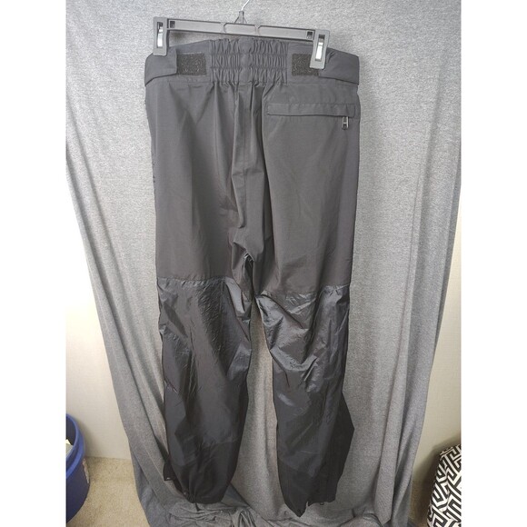 Marmot Pants Gore-Tex L Rip Stop Side Zipper Waterproof Black Snow Ski - Picture 6 of 9
